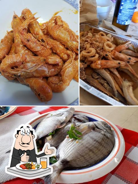 Platti al Pescheria Da Mario