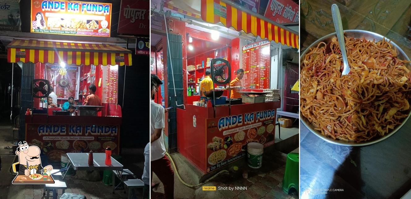 Pad thai at Ande ka Funda