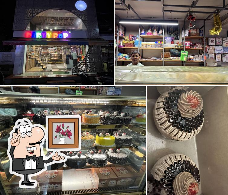 PARTY POP BAKREY is distinguished by interior and food