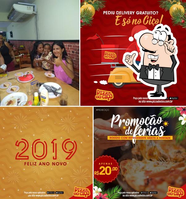 Veja imagens do interior do Pizza do Ciço delivery