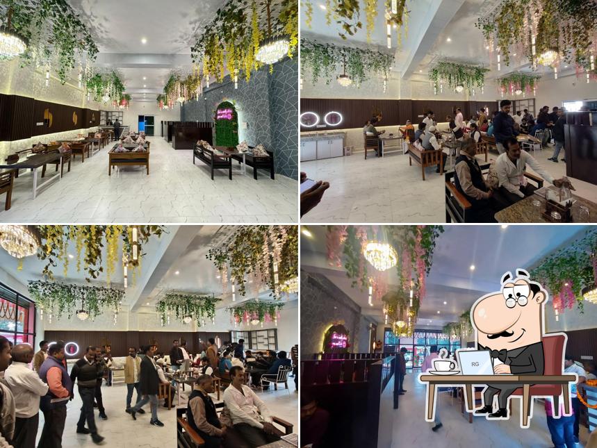 The interior of THE NAWABI HOUSE