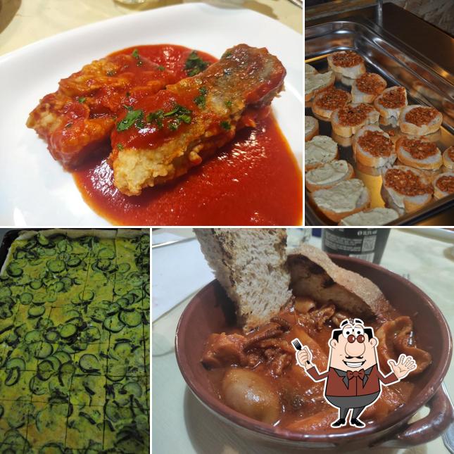 Cibo al Ristorante Trattoria Rosticceria Da O' Dino - Carne e Pesce Torre del Lago - Take Away