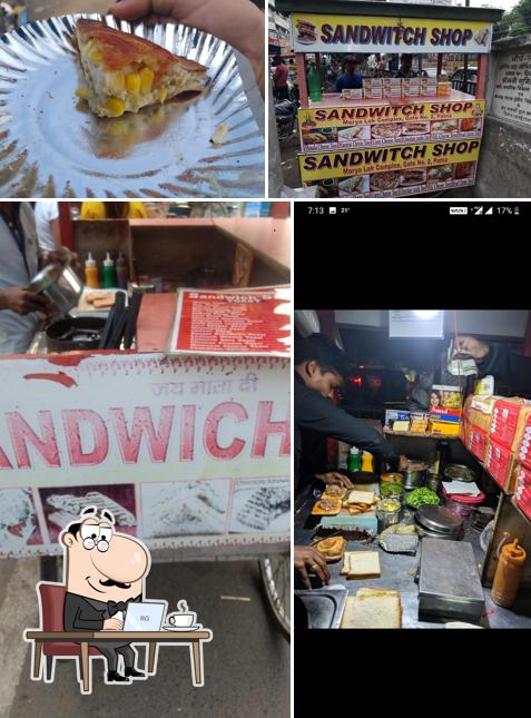 The interior of Sandwich Shop