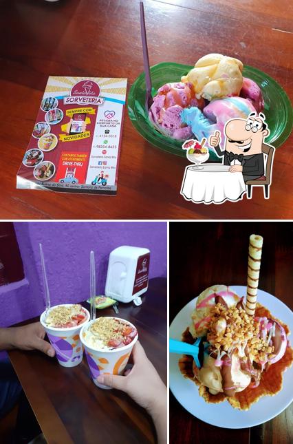 Peça uma das opções doces