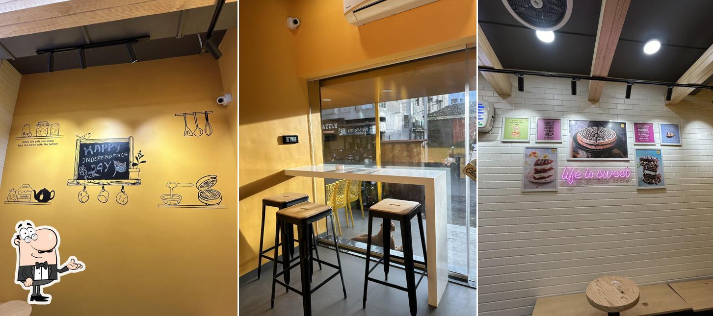 The interior of The Belgian Waffle Co