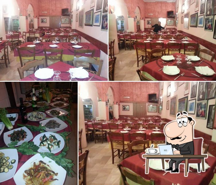 Gli interni di Pizzeria U'Priiscé