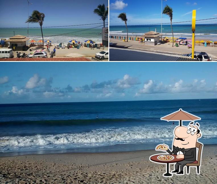 Veja imagens do exterior do Barraca do Caranguejo