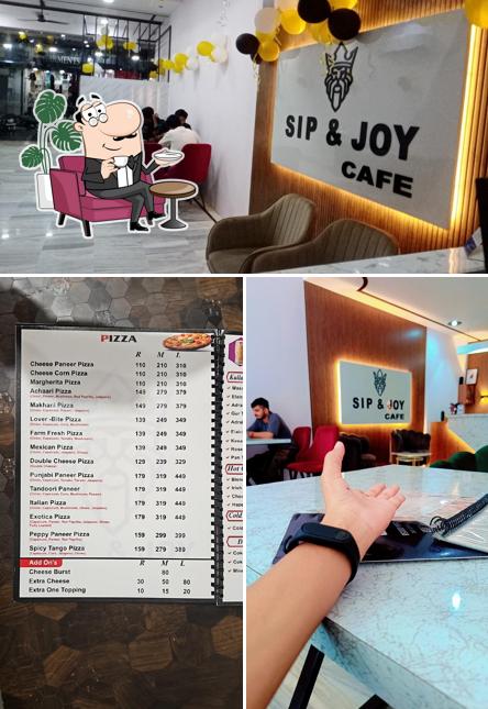 Check out how sip & joy cafe and restaurant looks inside