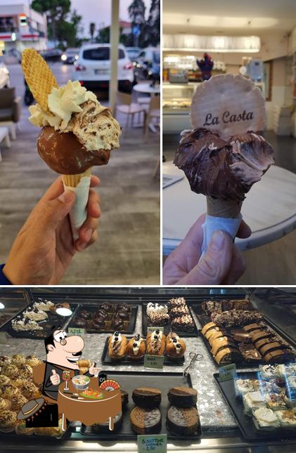 Cibo al Gelateria Caffetteria Castellana