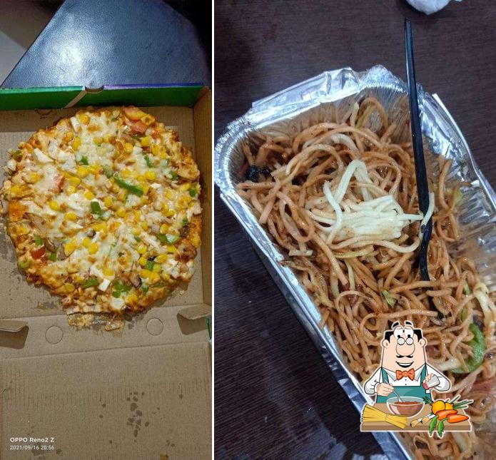 Spaghetti bolognese at Pizza King