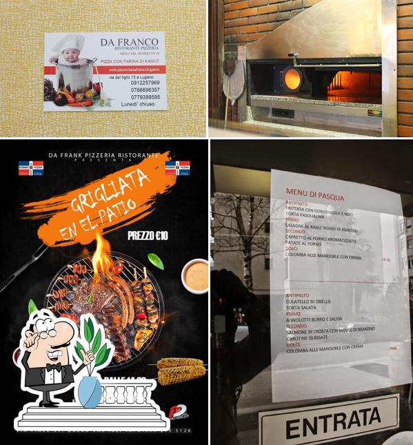 Gli esterni di Ristorante Pizzeria da Frank