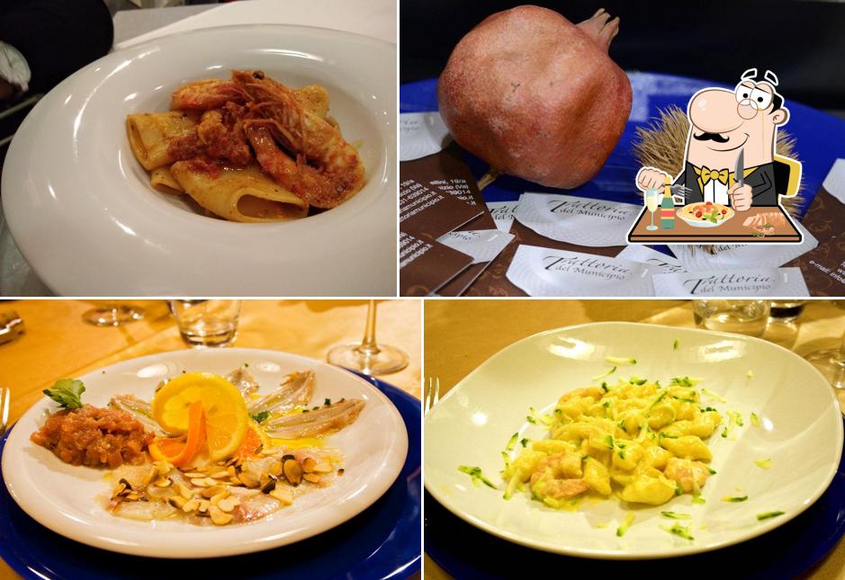 Platti al Trattoria del Municipio