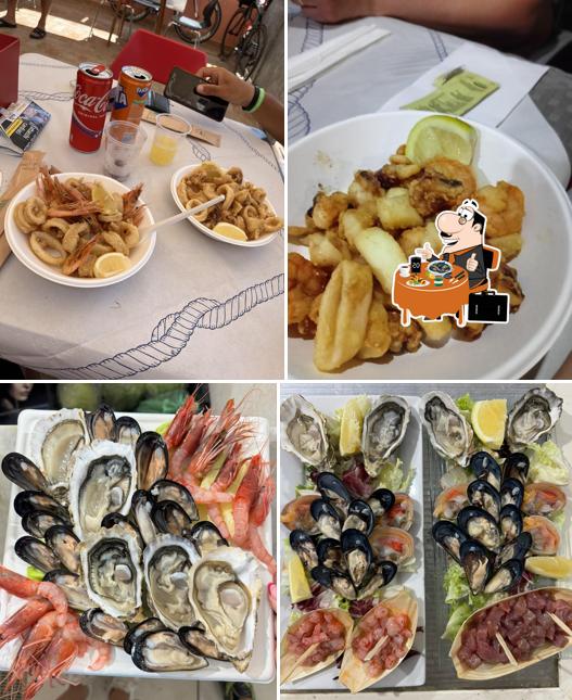 Cozze al Pescheria e friggitoria dal capitano