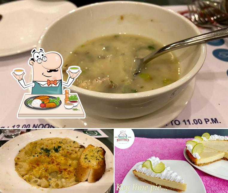 Food at Phil's Bistro