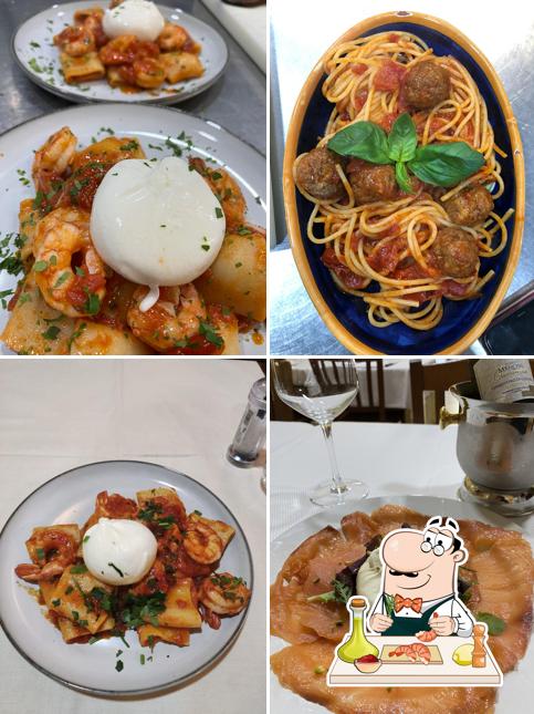 Gamberetti e grana al Lo Scoglio