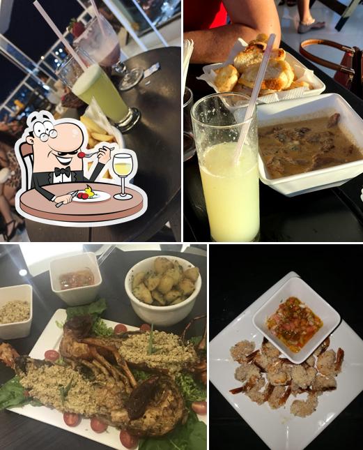 Comida em Rooftop 180°