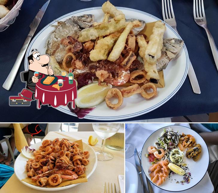 Cialde al Ristorante Spiaggia BAGNI ROMA Varazze