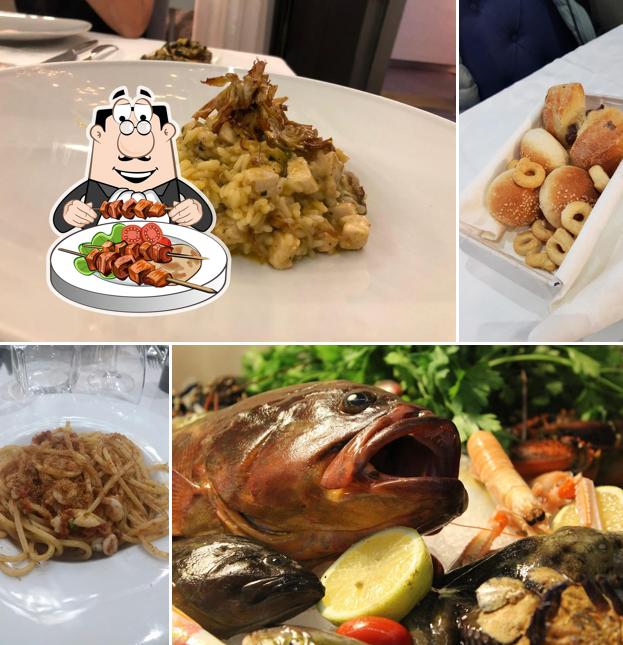 Cibo al Ristorante Corte dei Biscari