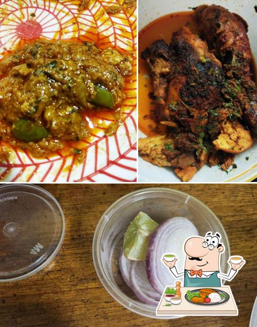 Meals at Hyderabadi Shahi Biriyani
