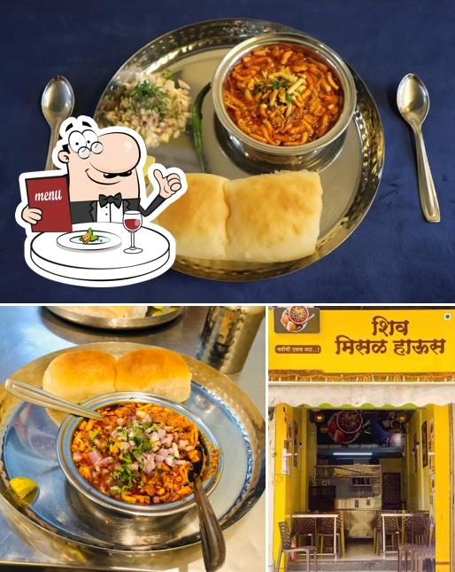 Shiv Misal House is distinguished by food and interior