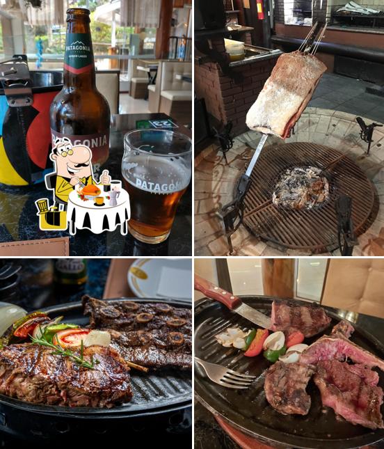 Comida em Churrasco ao Vivo