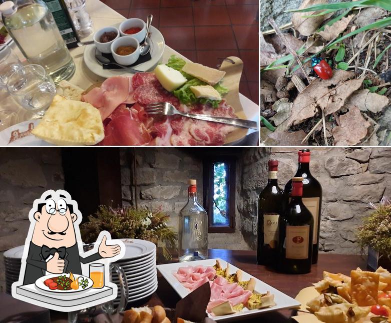 Platti al Ristorante Del Castello di Carpineti