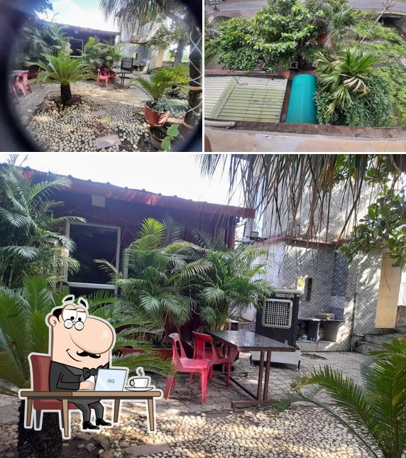 Among various things one can find interior and exterior at Aradhana Restaurant