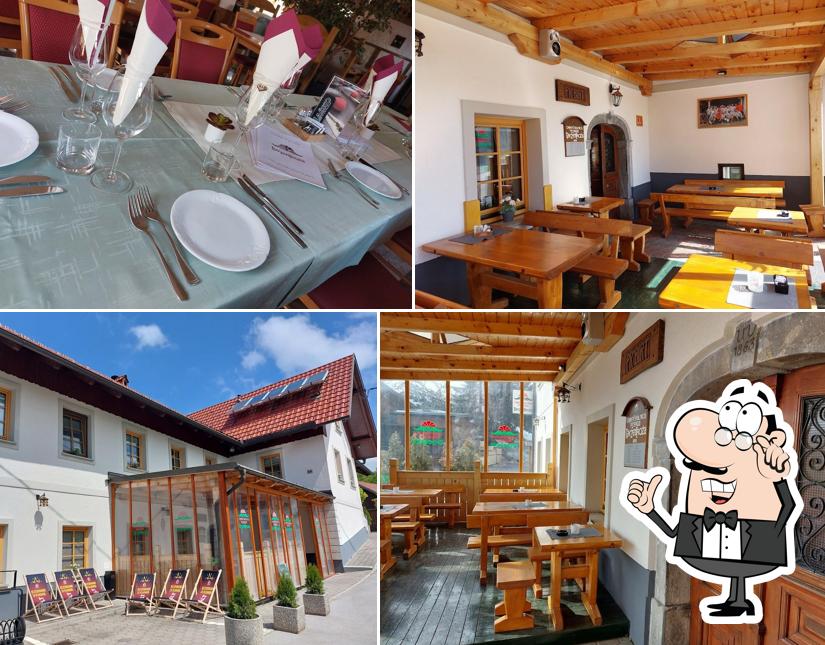 Gli interni di Okrepčevalnica tavžentroža Vojko Panić s.p