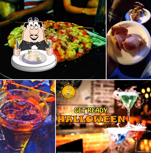 Dumplings at Kinetic Gastropub n Lounge