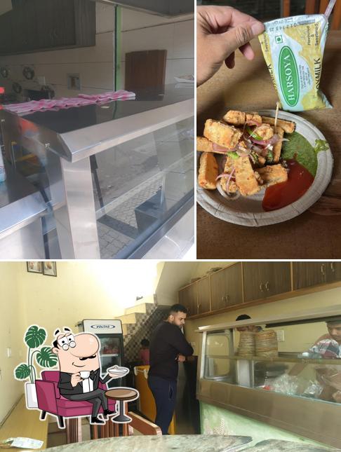 Check out the photo displaying interior and food at Soya Treat