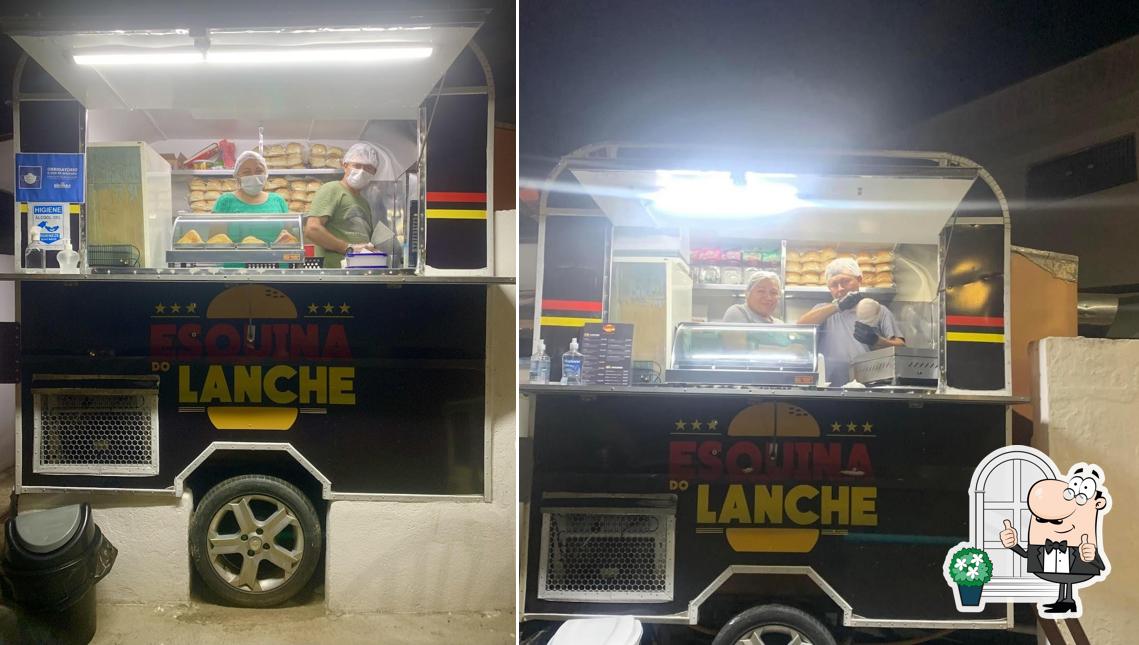 O exterior do Trailer Esquina do Lanche Ilhabela