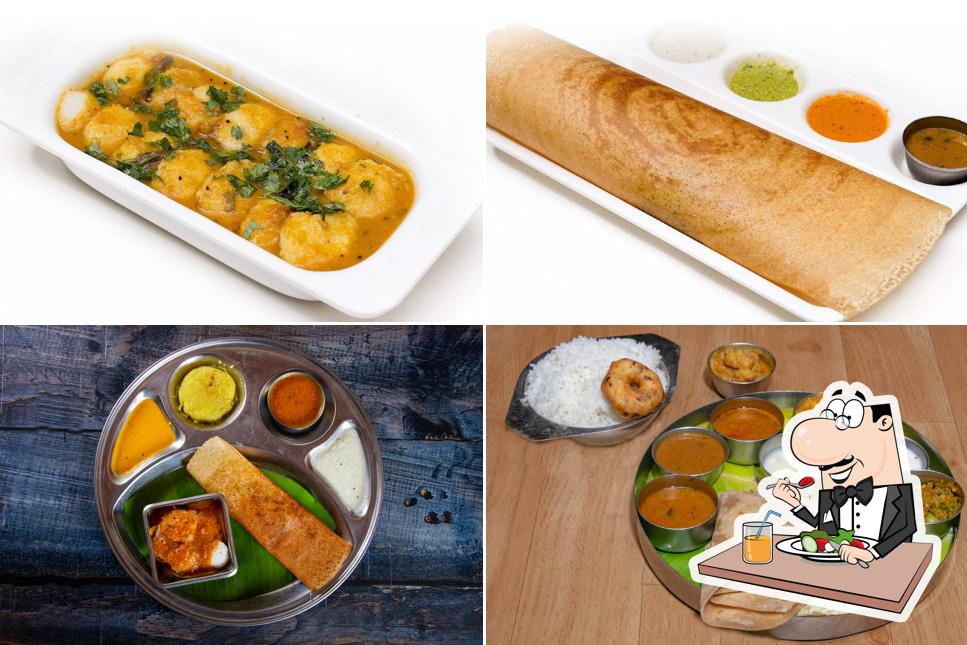 Meals at Saravana Bhavan