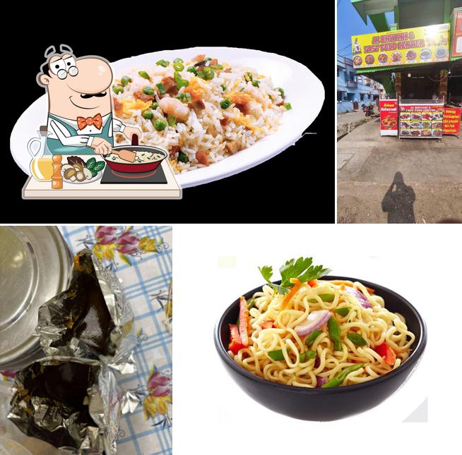 Fried rice at A1 biryani & fast food center