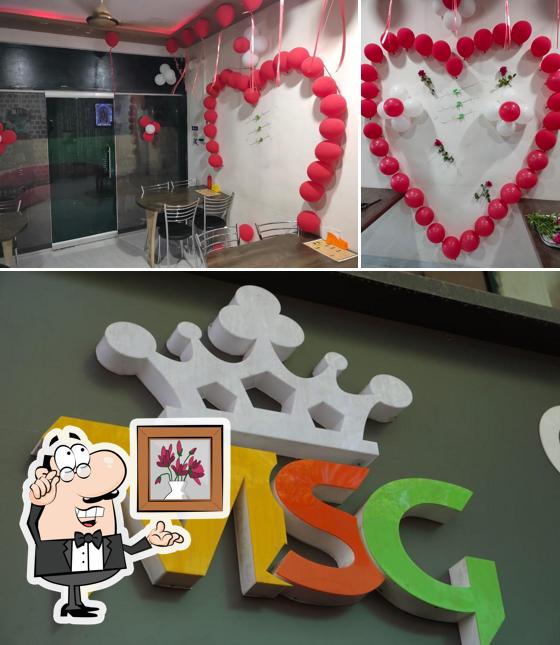 The interior of Cafe MSG