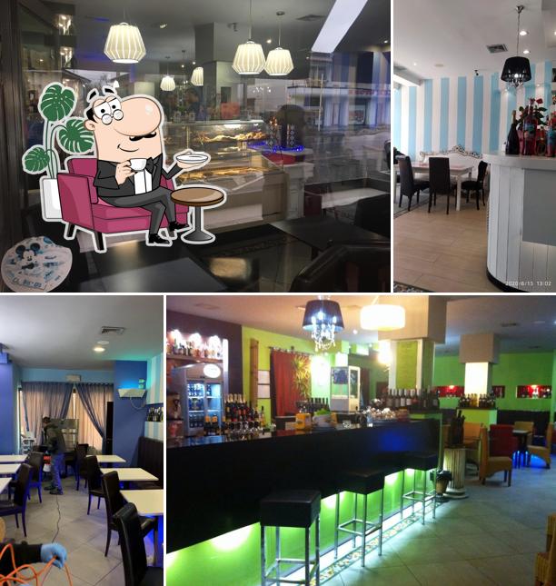 Dai un'occhiata agli interni di Oste