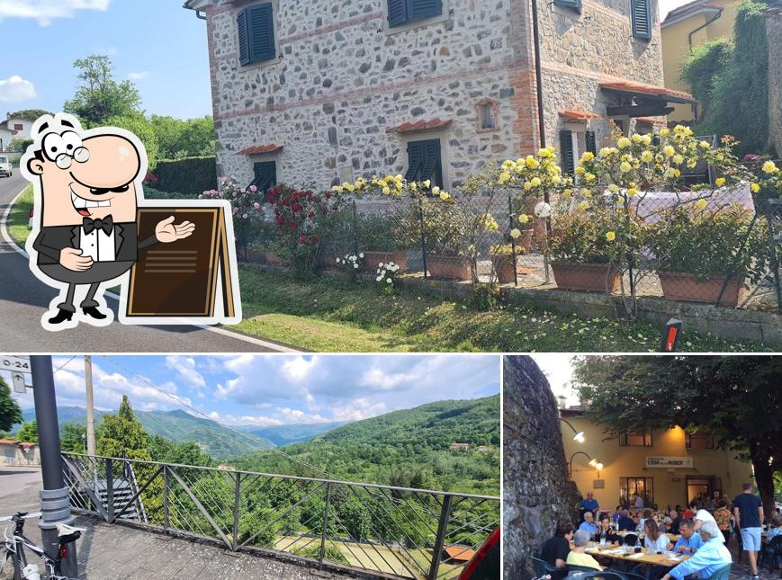 Puoi goderti l'aria fresca dal dehors di casa della musica