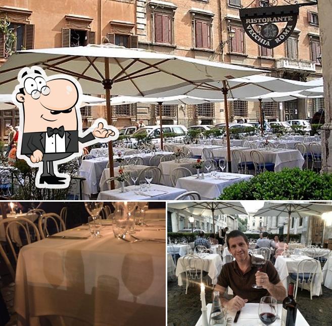 Gli interni di Ristorante Vecchia Roma