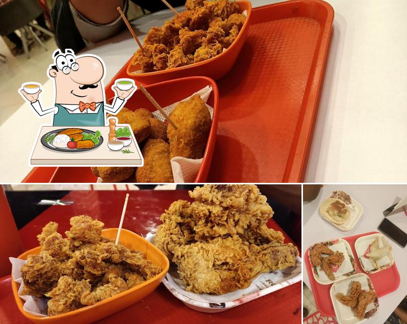 Fried chicken at SKFC