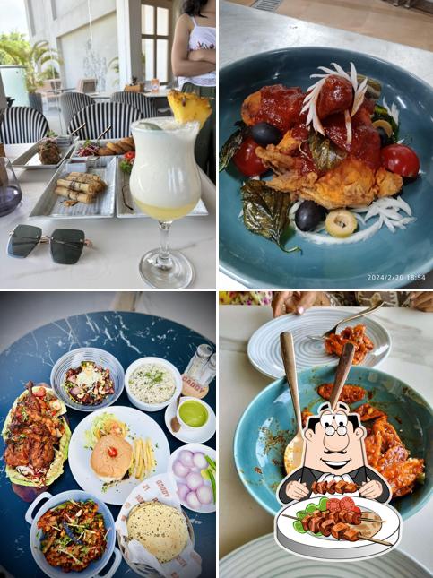 Food at Daddy Rooftop Restaurant
