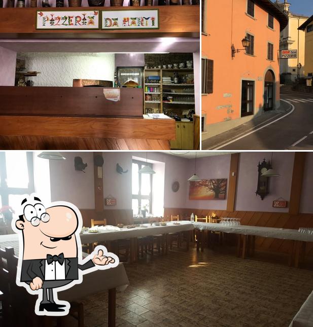 Gli interni di Bar Centrale - Pizzeria Da Martì - di Cotti Piccinelli Rachele & C