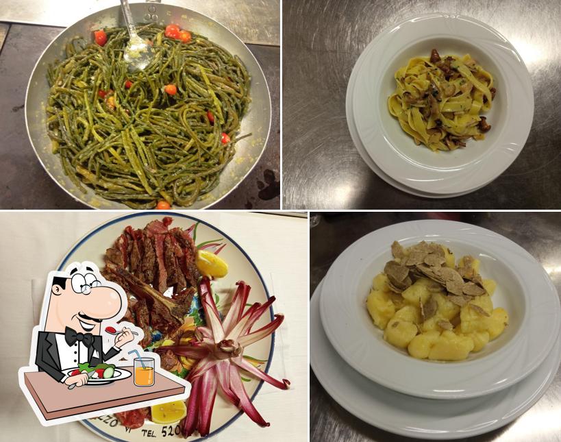 Cibo al Trattoria Tre Scalini