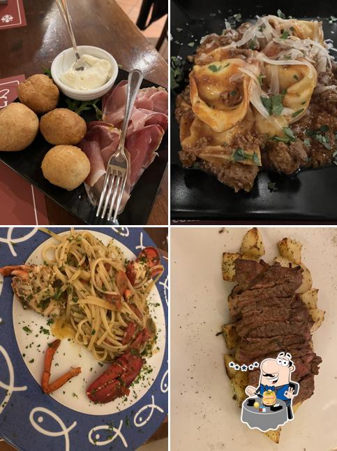 Platti al Da Que' Ganzi Trattoria Osteria