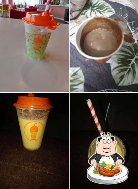 Food at The Thickshake Factory