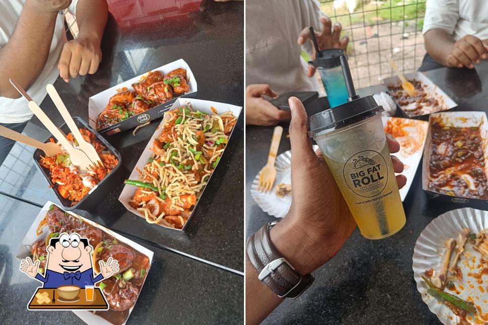 Food at Wok & Fork