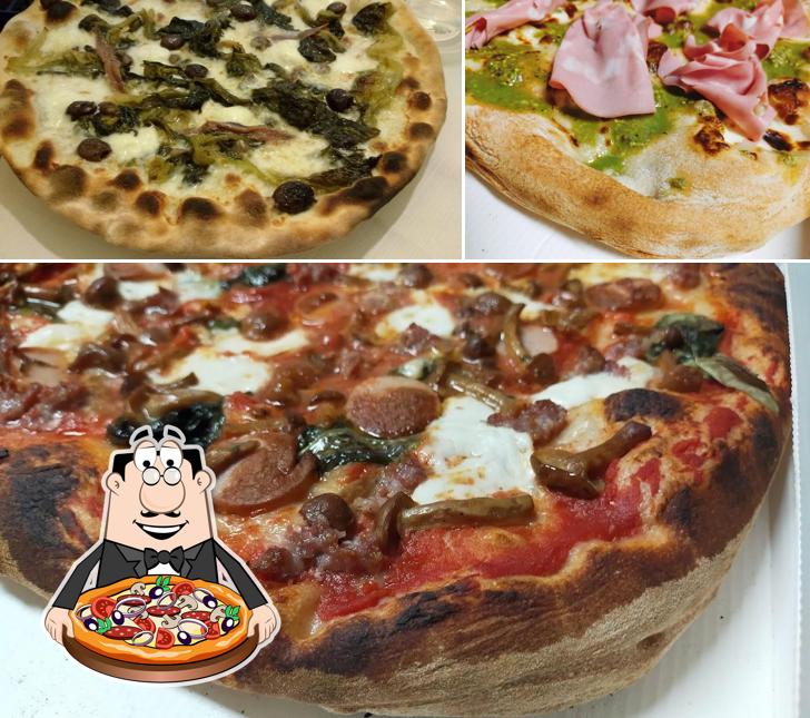 A Pizzeria Oca Bianca, puoi ordinare una bella pizza