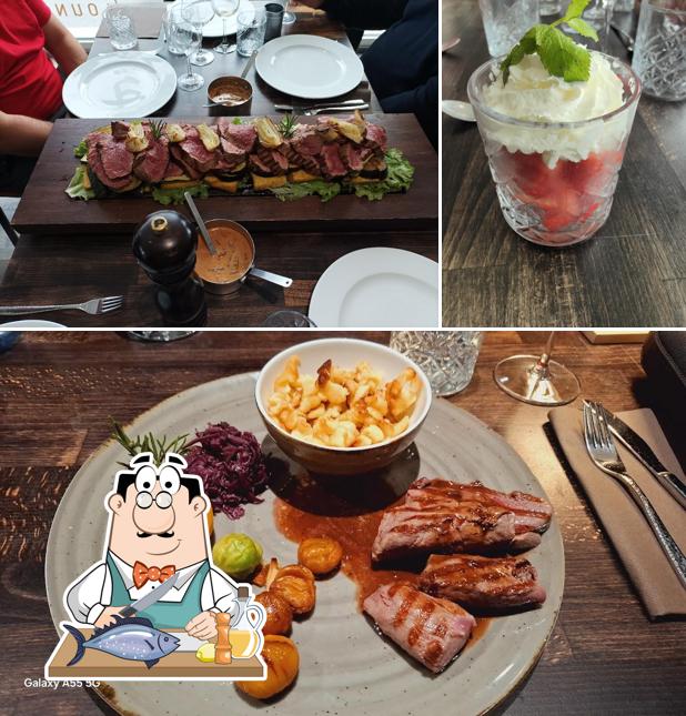 Salmone grigliato al Dix-neuf 64 - Resto Bar Lounge