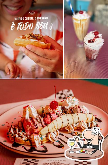 Comida em The Koffie Diner