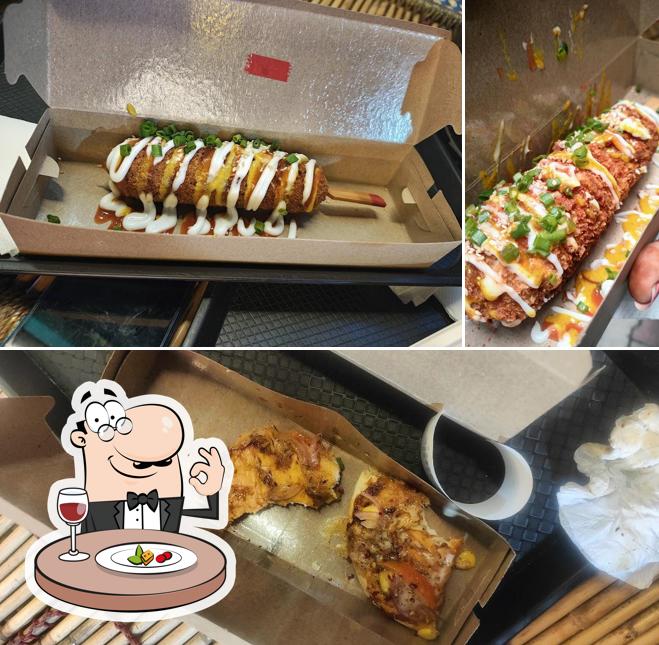 Food at Unpizza - Korean Street Food