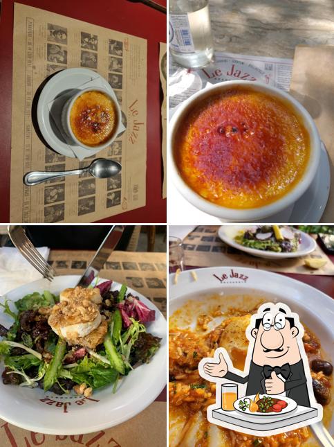 Platos en Le Jazz Brasserie