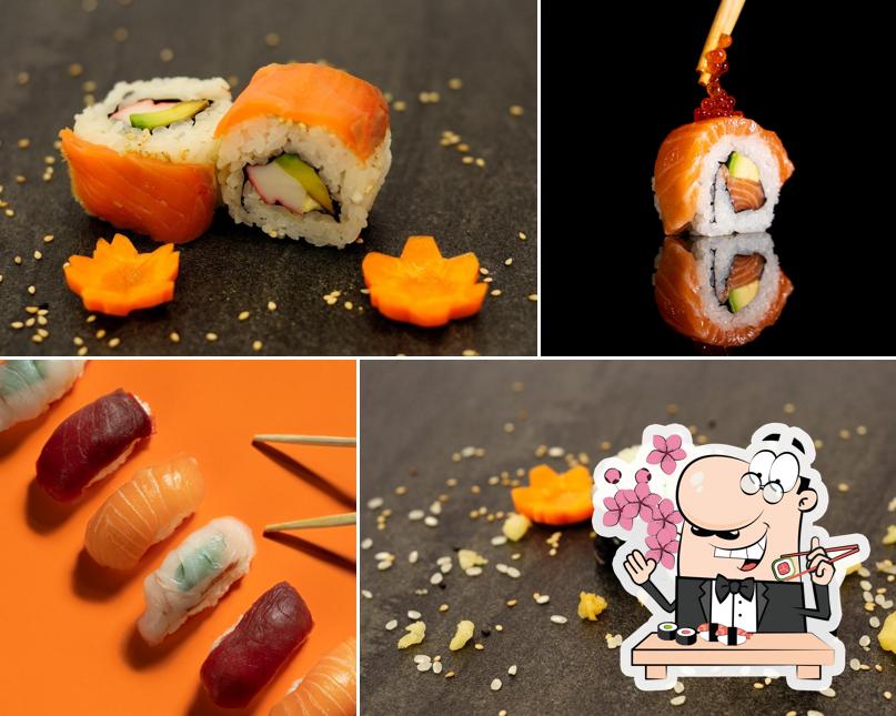 Il sushi è un pasto famoso tipico del Giappone